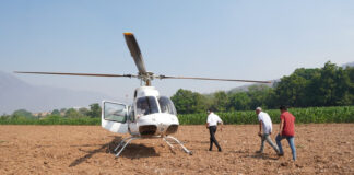 Monitorea Coesfo incendio de San Juan Bautista Atatlahuca