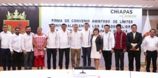 Fortalecen Oaxaca y Chiapas hermandad con resolución histórica por conflicto de límites territoriales