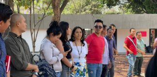 En orden, personal del DIF Oaxaca realiza el Primer Simulacro Nacional 2023