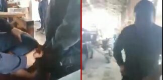 Policía frota sus genitales en el rostro de otro oficial en Oaxaca