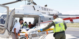 Realiza Gobierno de Oaxaca traslado de paciente con quemaduras de segundo y tercer grado