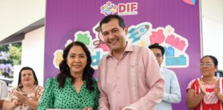 Luis Alfonso Silva Romo se suma a la campaña por la alegría de la niñez oaxaqueña