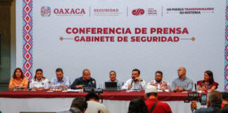 Gobierno del Estado impulsa acciones para garantizar la paz social en Oaxaca