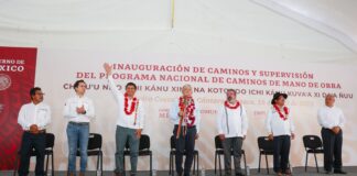 Caminos Artesanales son un acto de justicia social para Oaxaca, coinciden Obrador y Salomón Jara
