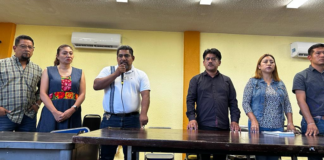 Sección 22 clama justicia para compañeros asesinados