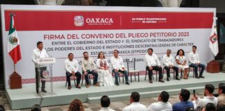 Gobierno de Oaxaca y el STPEIDCEO refrendan compromiso para trabajar por el desarrollo del estado