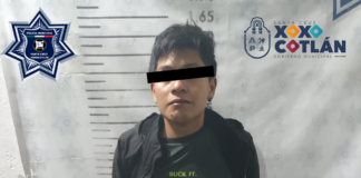 Policía Municipal de Xoxocotlán evita feminicidio