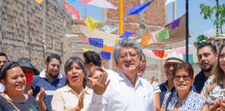 Familias del barrio del Marquesado son beneficiadas con obra municipal.