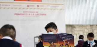 Programa de Fomento a la Lectura llega a escuela de Valles Centrales