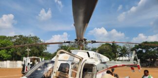 Realizan traslado aéreo de joven con hemorragia intracraneal