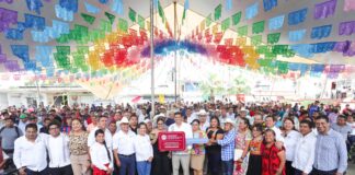 Inicia Salomón Jara la reparación histórica de 100 Municipios Bienestar en Oaxaca