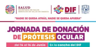 Inicia DIF Oaxaca con recepción de documentación para la jornada de prótesis ocular