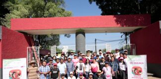 Realizan en la Villa de Zaachila el Tequio Bienestar