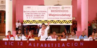 Van por la alfabetización en lenguas originarias de comunidades del Istmo, Costa y Mixteca