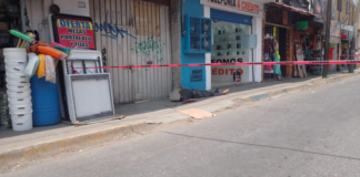 Fallece masculino en pleno centro histórico