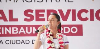 En Huatulco, coinciden Salomón Jara y Claudia Sheinbaum en la importancia de políticas a favor de la población