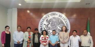 Concluye gira de trabajo a favor de la comunidad migrante oaxaqueña en Baja California