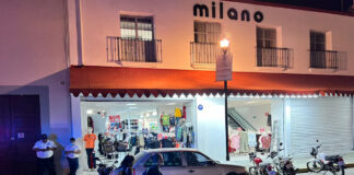 Informa autoridad policial sobre persona sin vida en Milano