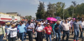 Marchan Sindicatos en Oaxaca por el Día del Trabajo