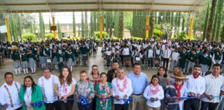 Promueven los derechos de la niñez y adolescencia entre la comunidad estudiantil de Zaachila