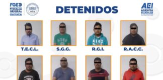 Detienen a 8 y aseguran armamento y droga durante cateo en Zapotitlán