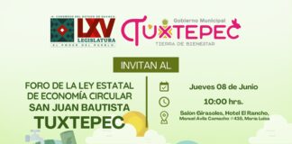 Llega foro sobre la Ley de Economía Circular a Tuxtepec