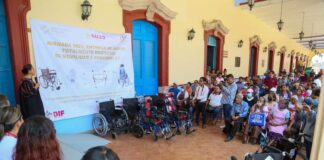 Avanza atención de rezago de solicitudes de aparatos funcionales por parte del DIF Oaxaca