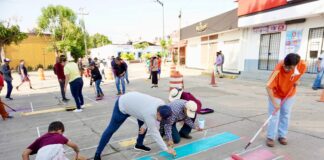 Implementa Secretaría de Movilidad ejercicio de Urbanismo Táctico