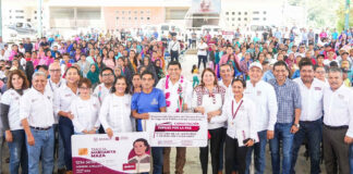 Vamos a sacar a San Lucas Camotlán del abandono y la marginación: Salomón Jara Cruz