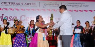 Leticia Santiago Guzmán de Yaitepec es la Diosa Centéotl