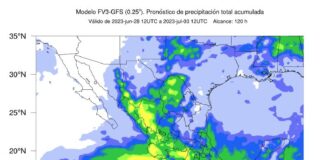 Se pronostican lluvias puntuales para Oaxaca
