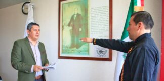 Fiscal General del Oaxaca, Bernardo Rodríguez Alamilla nombra Visitador General de la FGEO a Elías Cortez Vásquez