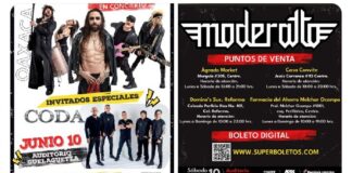 Posponen concierto de Moderato en el Auditorio Guelaguetza