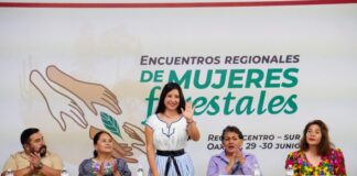 Coadyuva Gobierno de Oaxaca en la creación de agenda de mujeres cuidadoras forestales