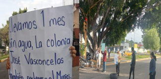 Nueva denuncia contra SOAPA por falta de agua, vecinos bloquean vialidades