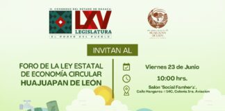 Invitan diputadas a foro de la Ley de Economía Circular en Huajuapan de León
