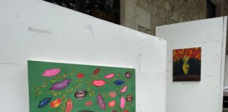 Mujeres privadas de la libertad participan en exposición pictórica