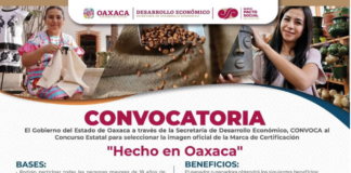 Lanzan convocatoria para seleccionar imagen oficial de la marca de certificación Hecho en Oaxaca