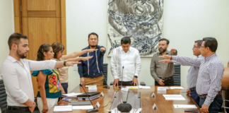 Instala Gobernador Salomón Jara Cruz Junta Directiva del IEEPO