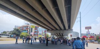STEUABJO bloquea Crucero de Cinco Señores