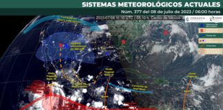 Continuarán lluvias, tormentas y actividad eléctrica por onda tropical 11