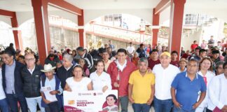 Con acciones para el desarrollo Santo Domingo Roayaga tendrá un mejor futuro: Salomón Jara