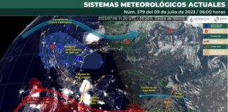 Onda tropical número 11 continuará generando lluvias, tormentas y actividad eléctrica