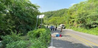 Accidente en la carretera federal 190 deja como saldo dos víctimas mortales