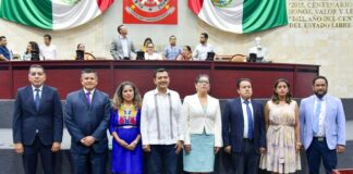 Toman protesta en el Congreso, Magistrados del Tribunal de Justicia Administrativa y Combate a la Corrupción del Estado
