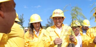 Arranca Salomón Jara Jornada Estatal de Reforestación 2023