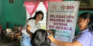 Entrega DIF Oaxaca segunda donación de pelucas oncológicas por parte de NG Oaxaca