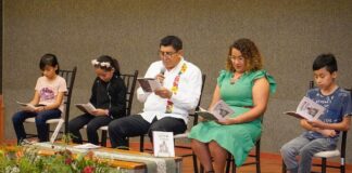 Sostiene Salomón Jara encuentro literario con la niñez oaxaqueña