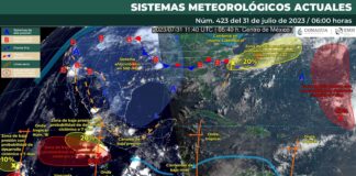 Permanecerán lluvias en Oaxaca por Onda tropical 17