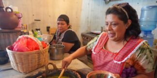Un éxito muestra culinaria Lidxi Guendaro en el Centro Gastronómico